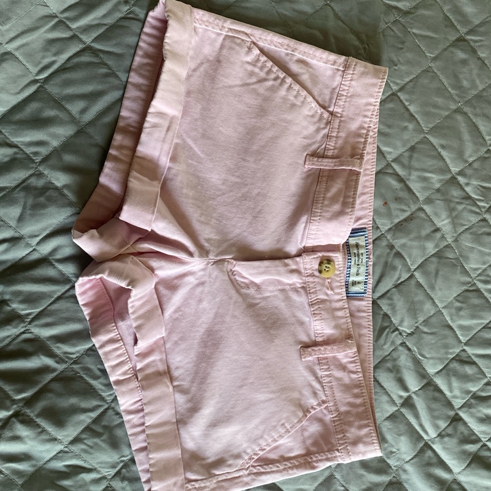 💕Baby pink Y2K Abercrombie & fitch low waisted shorts💕